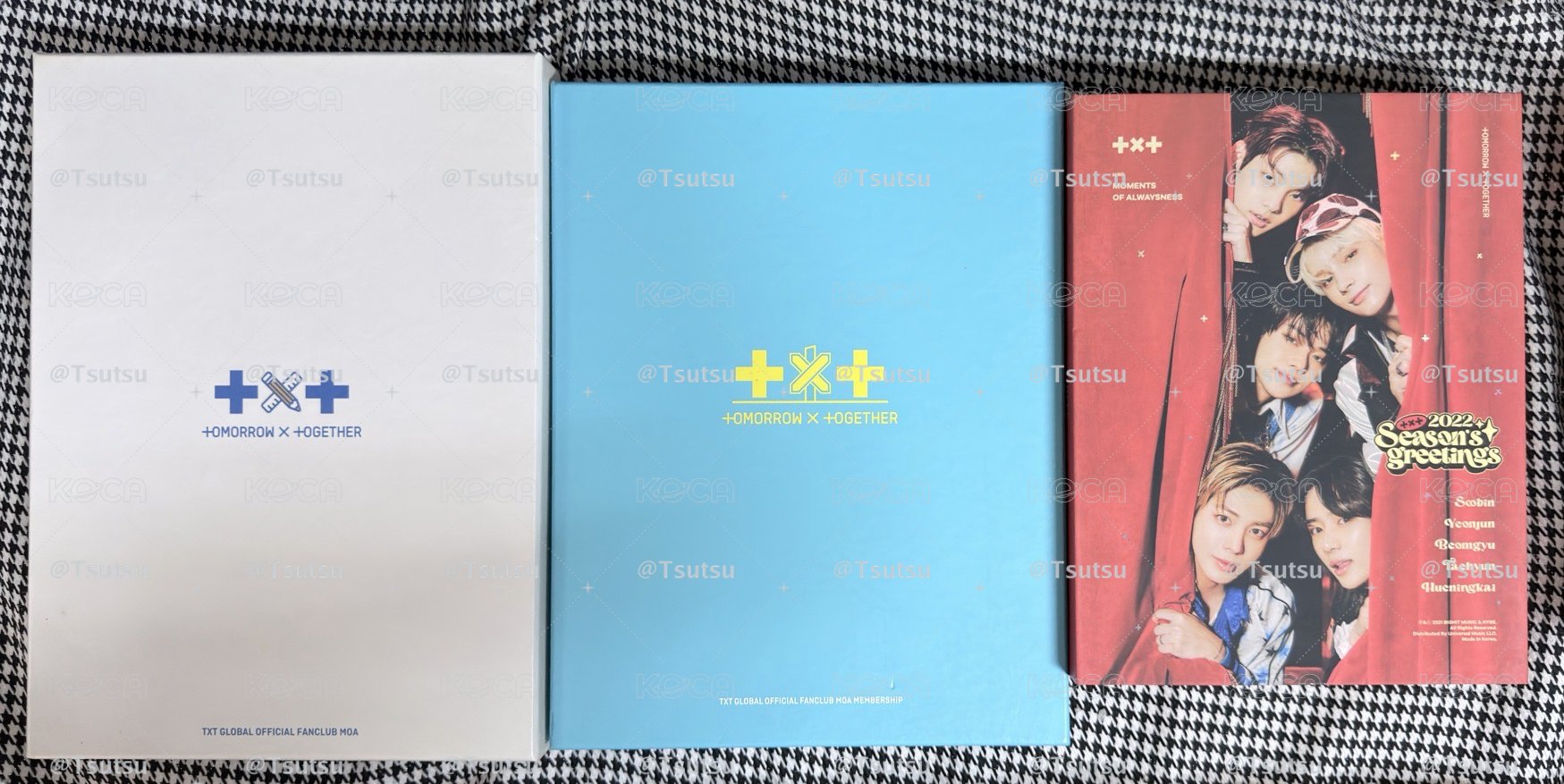 （現貨 三本一起出）TXT 會員禮 2022 年曆 寫真 海報