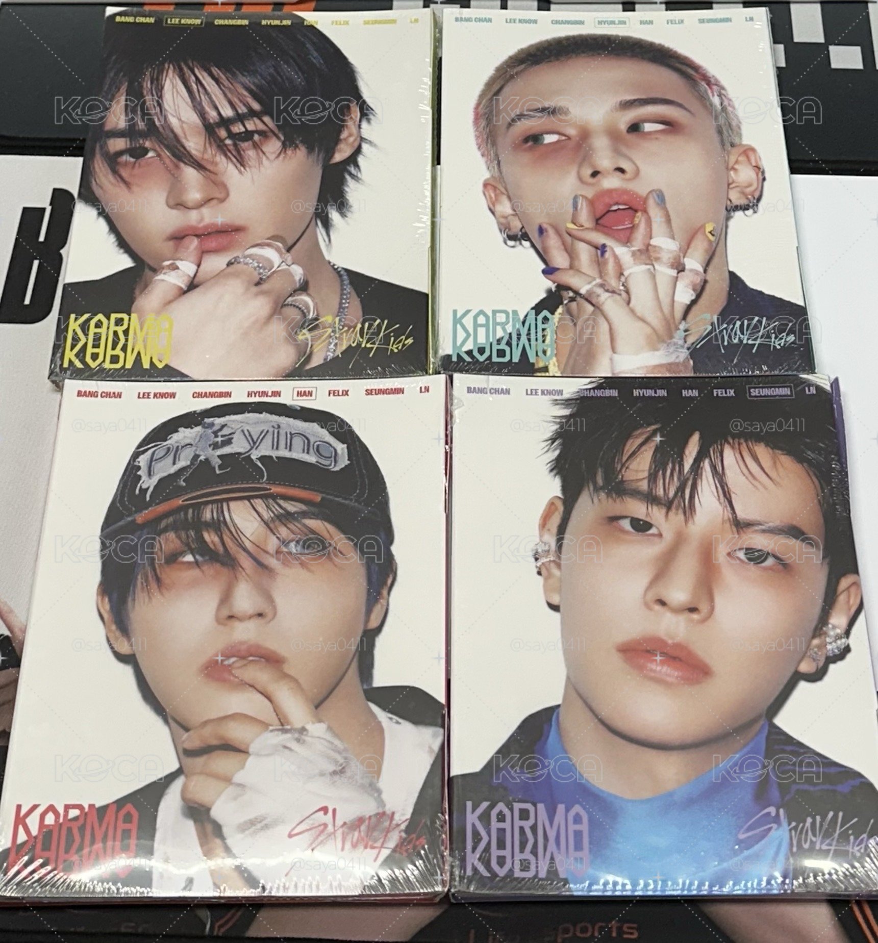 Straykids karma單封未拆