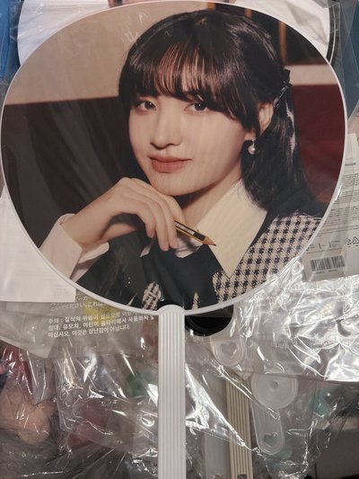 （現貨 紙箱寄出 可當日寄出）Ive Liz 2023 日訊 fm 大扇 扇子