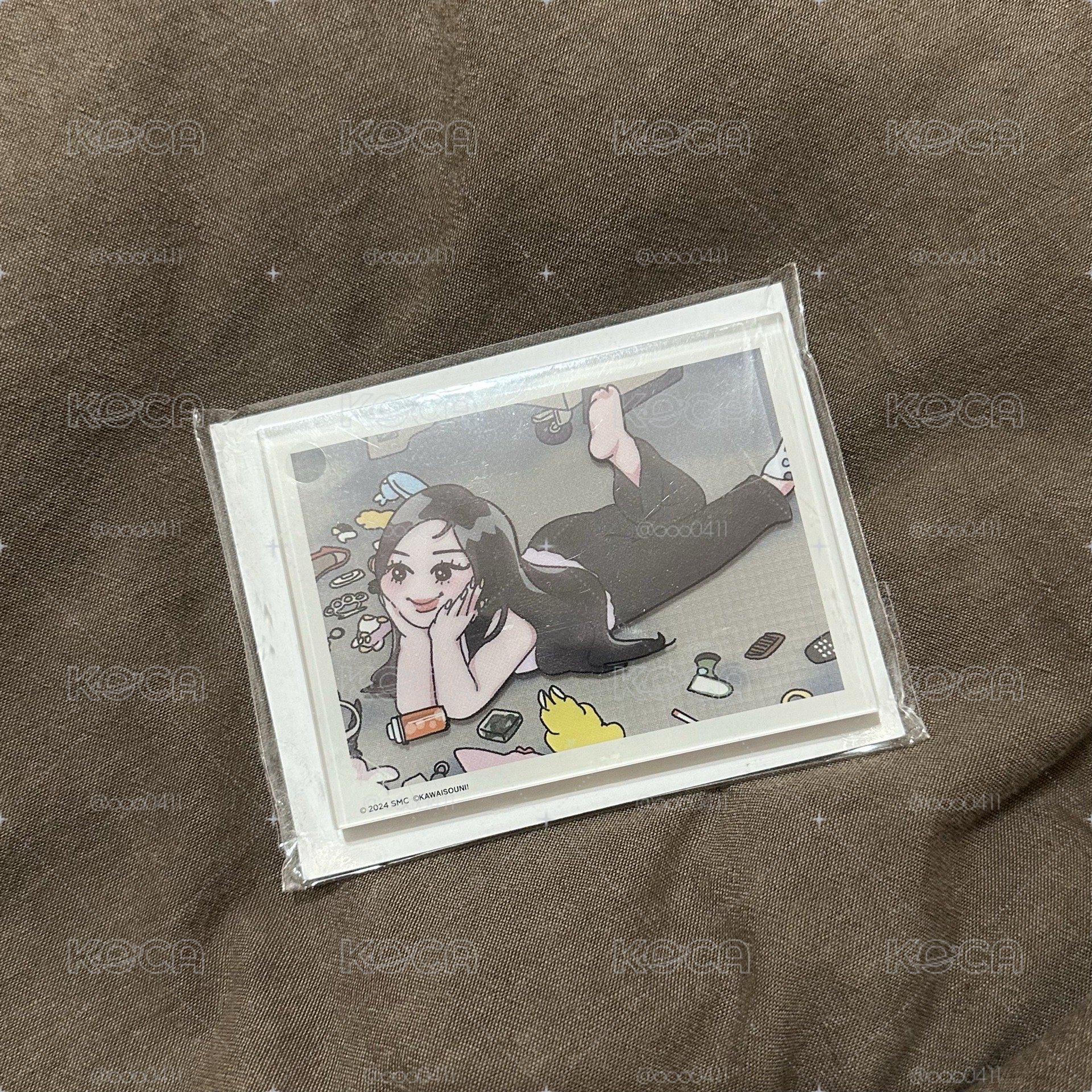 二巡東蛋內褲兔 隨身鏡 寧