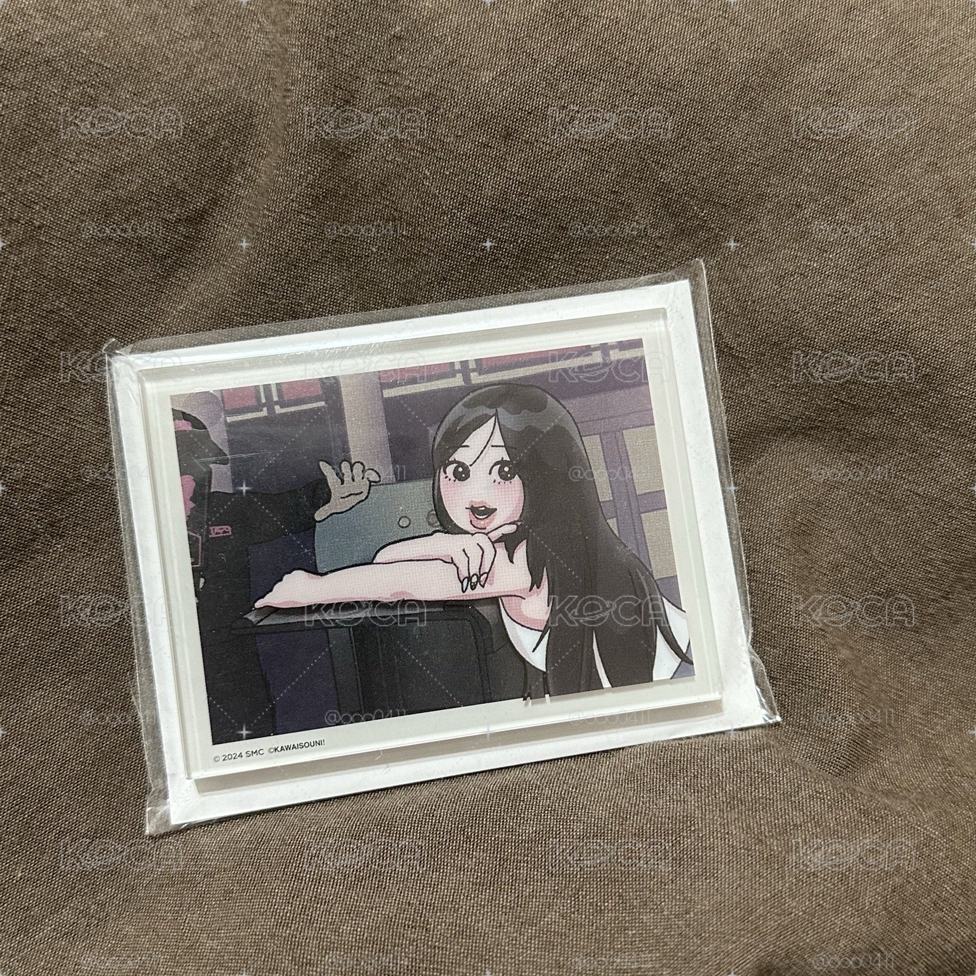 二巡東蛋內褲兔 隨身鏡 吉