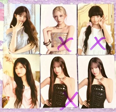 IVE 日本二巡大阪隨機卡包 員瑛李瑞栗子小卡