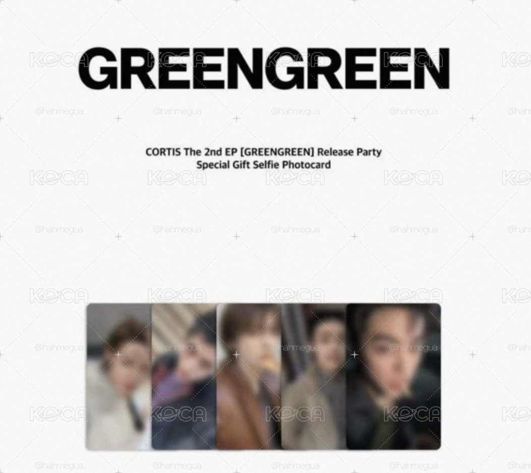 GREENGREEN 阿拉丁/yes24 特典