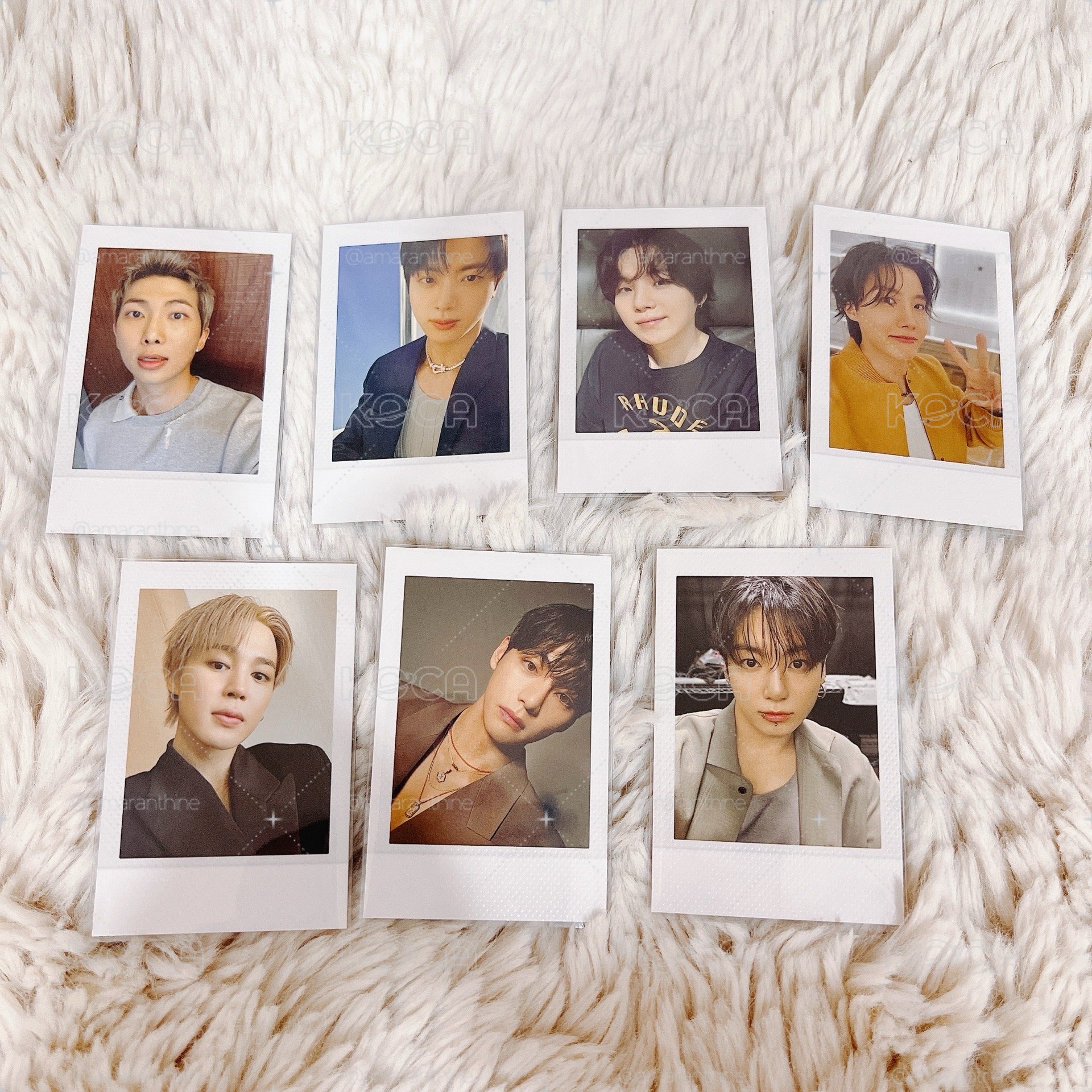 BTS 四代阿米棒卡一套