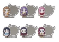 춤 (CHOOM) 隨身鏡 Q版角色 隨機鏡面貼紙