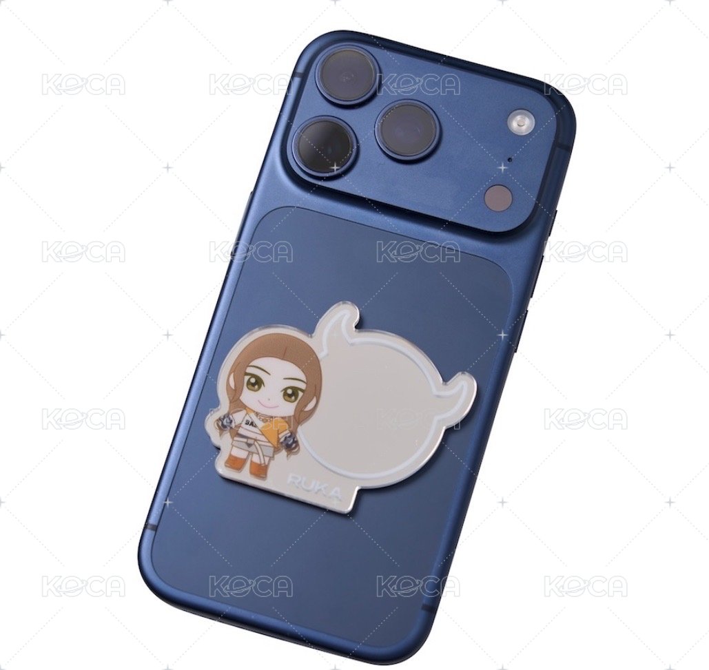 Q版角色 隨機鏡面貼紙