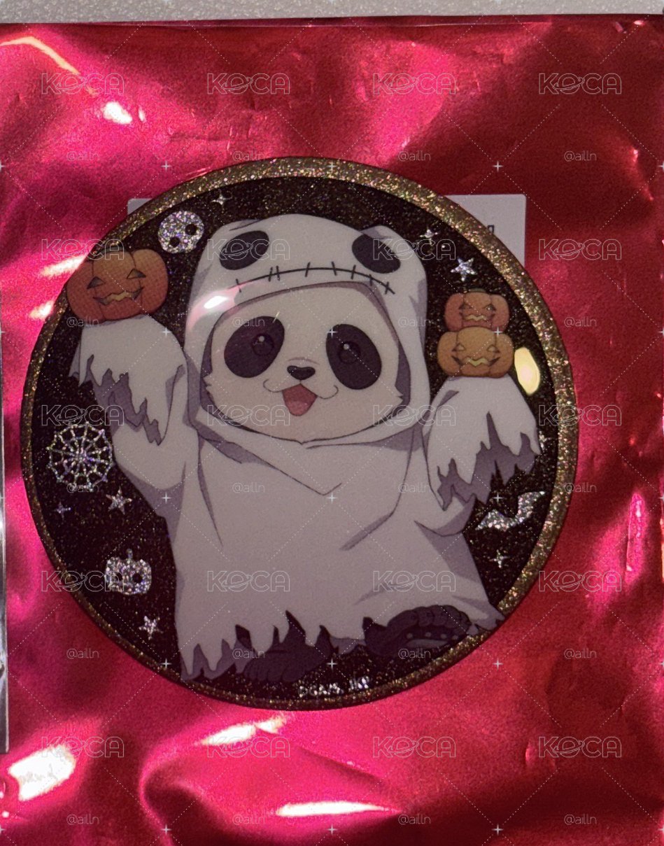 熊貓q版徽章