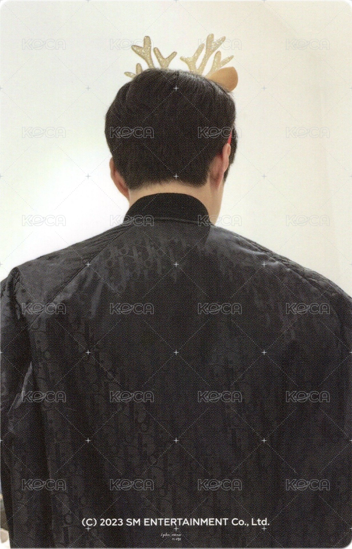 23聖誕 周邊卡 立牌 背面