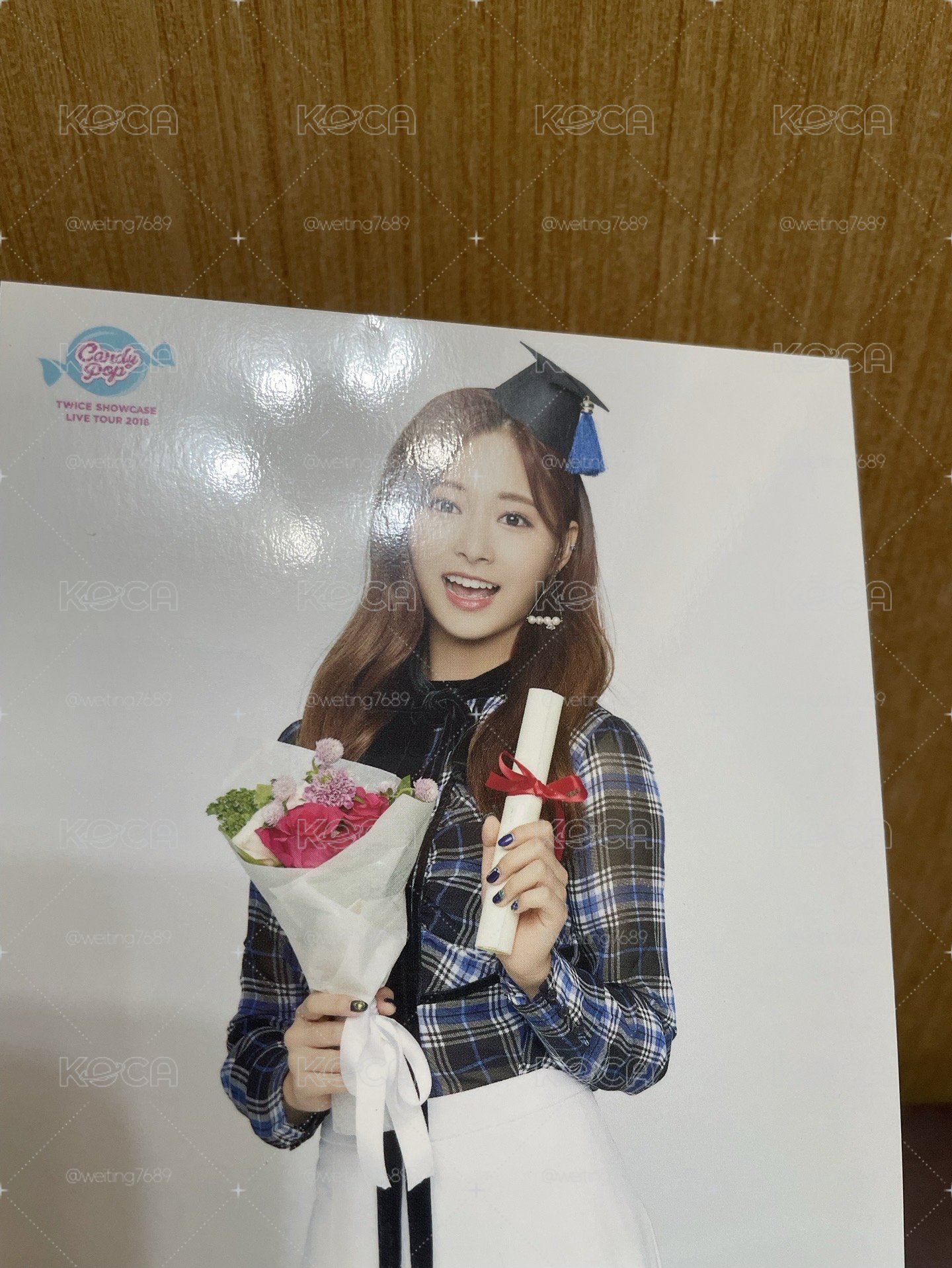 Twice_2018Showcace/Candy pop明信片大卡：子瑜