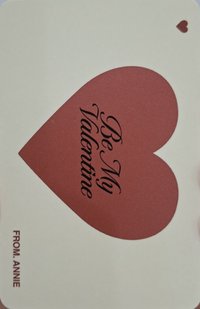 Be My Valentine 刮刮卡  隨機卡 