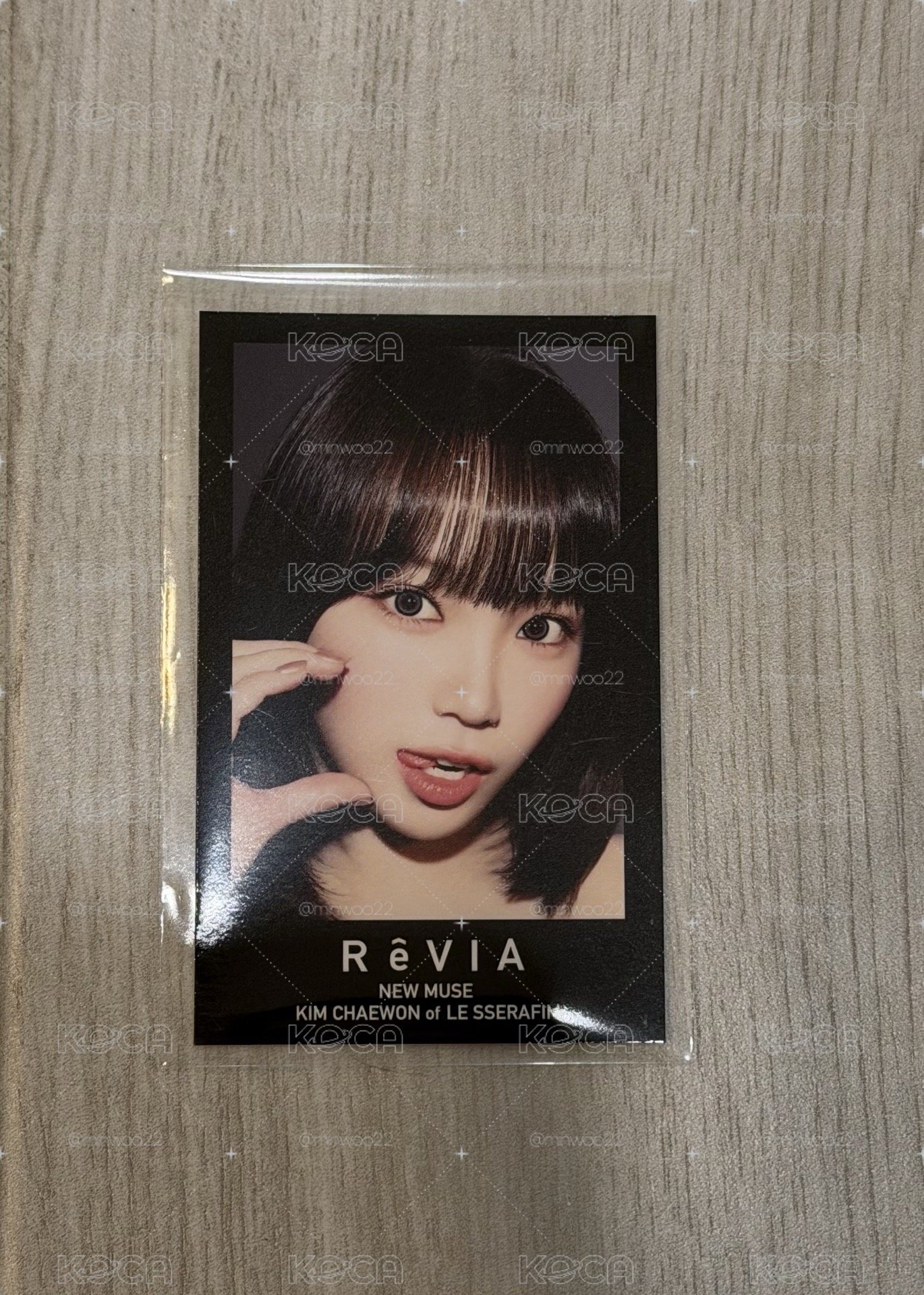CHAEWON x RêVIA 貼紙 已保留