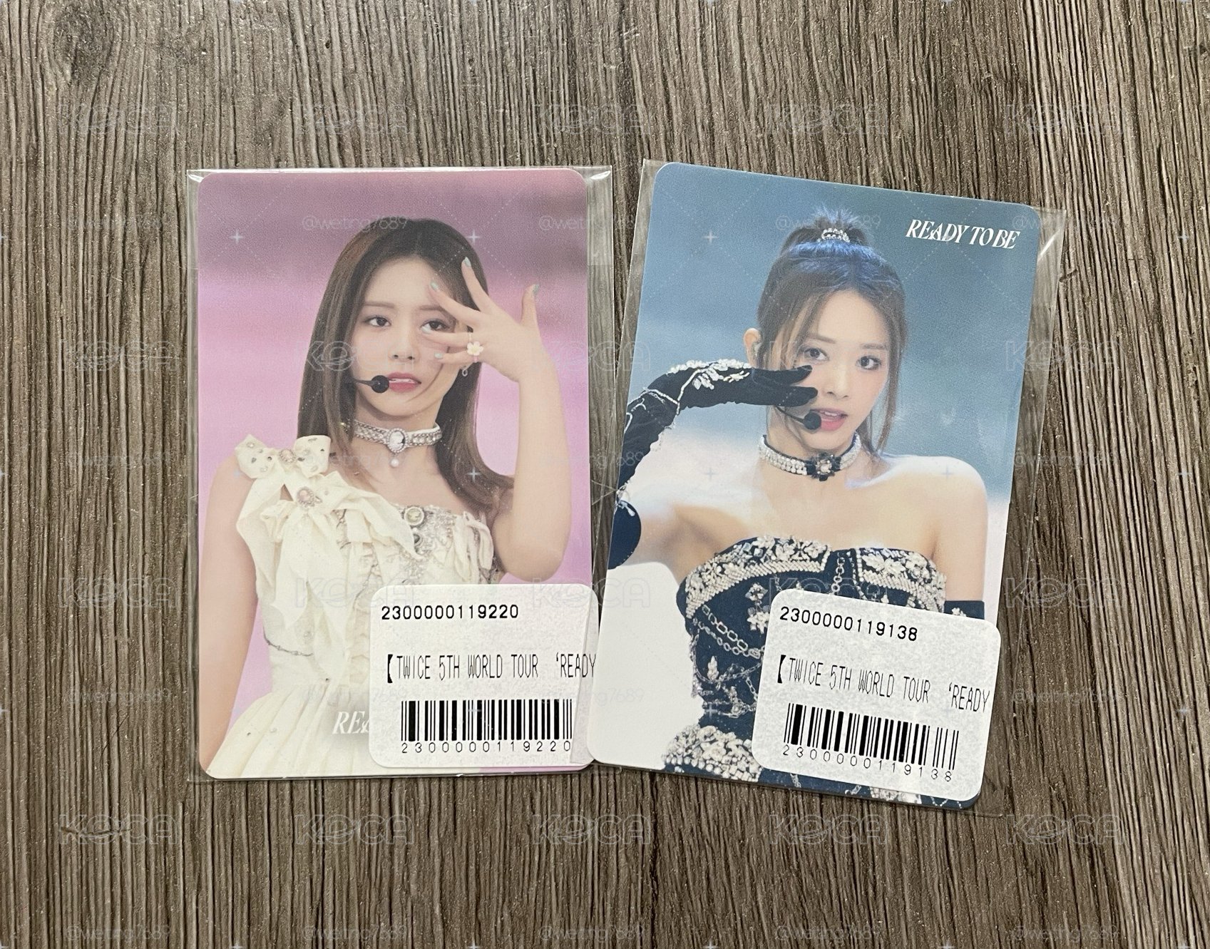 TWICE_五巡Ready to be一番賞F賞：子瑜兩張