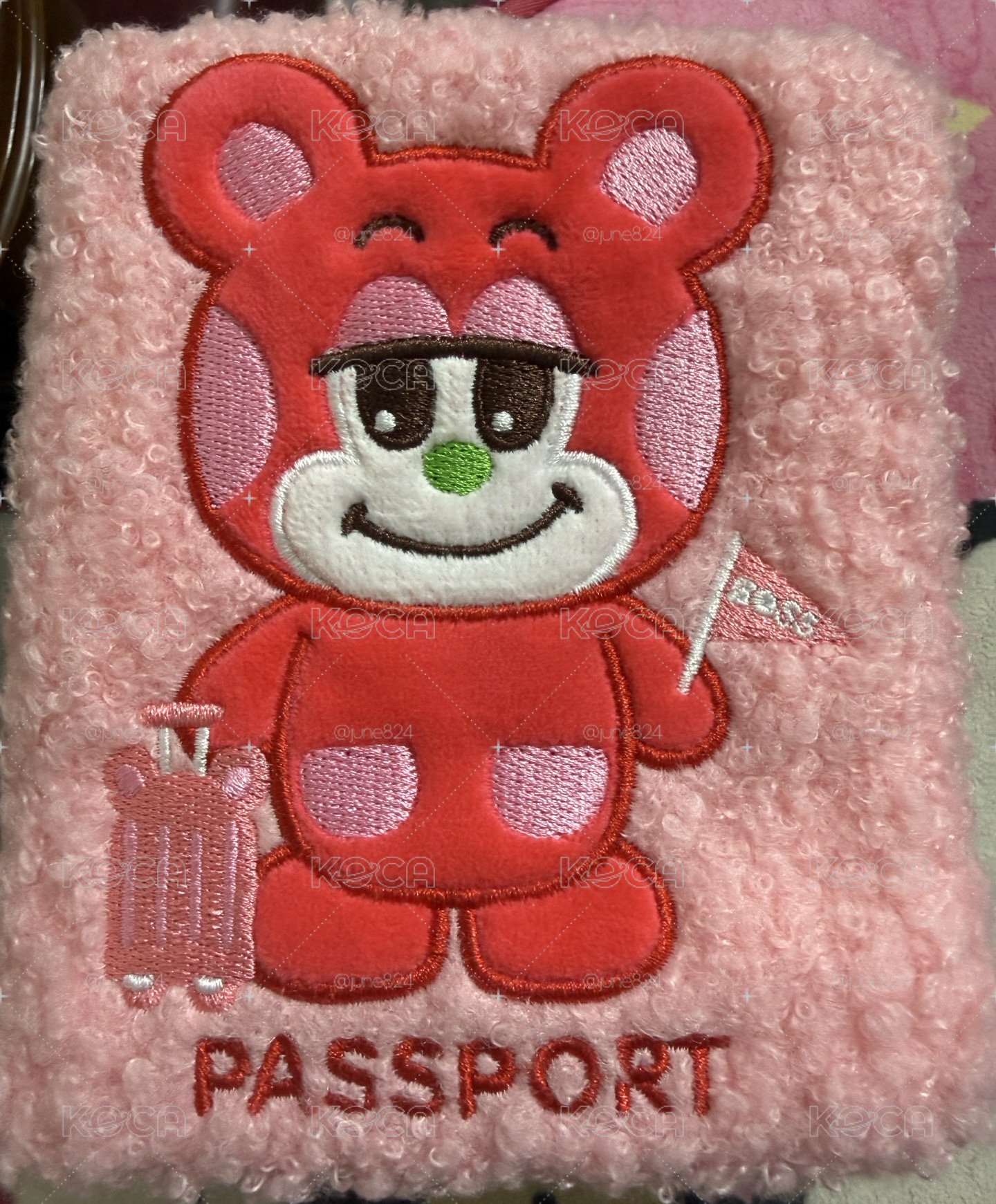 RIIZE 栗子扣 護照包