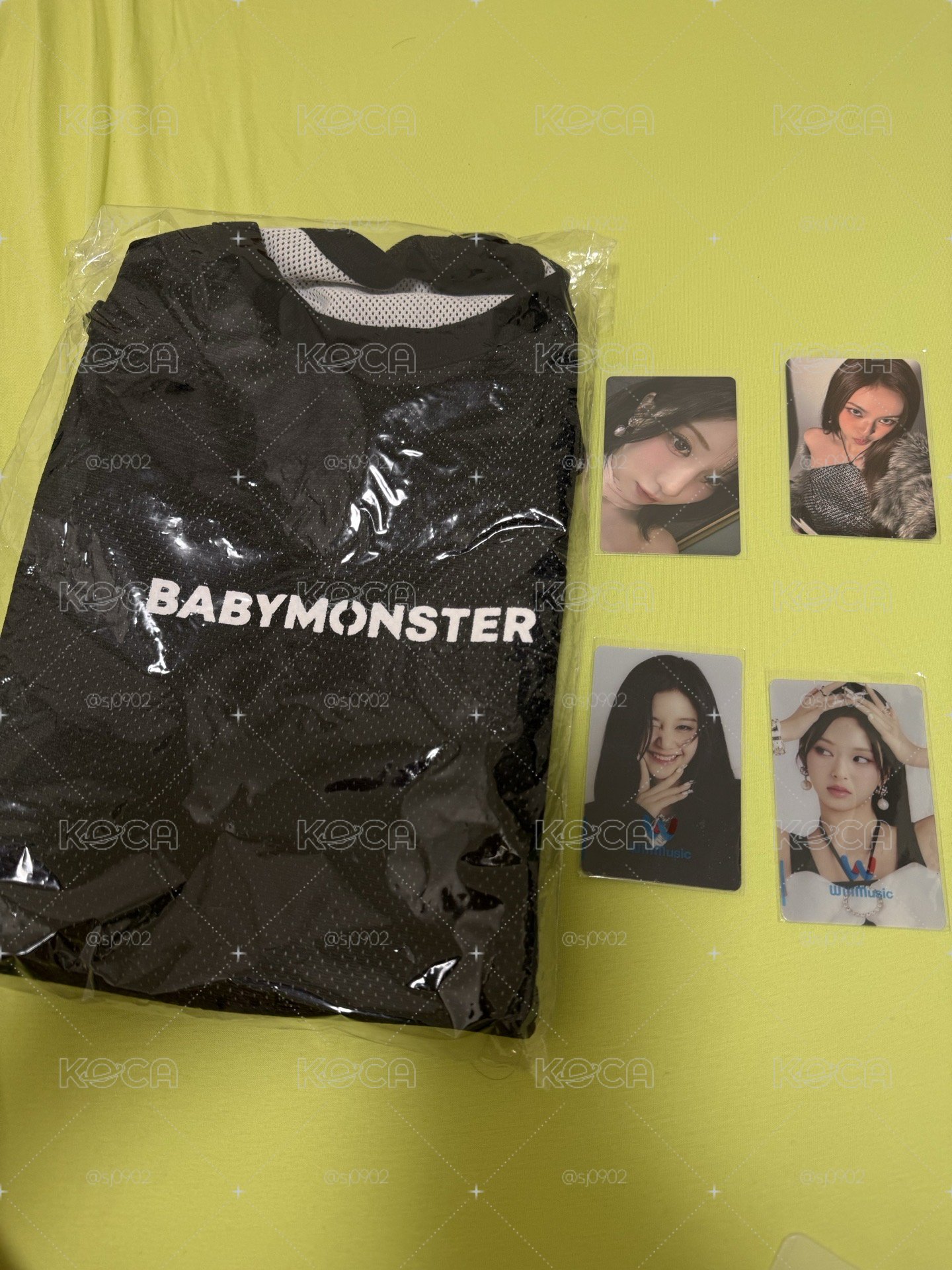 WEGOUP Babymonster Reversible Jersey 球衣（含4張卡）