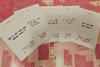 Apink 8巡演唱會 首爾day1 入場明信片組