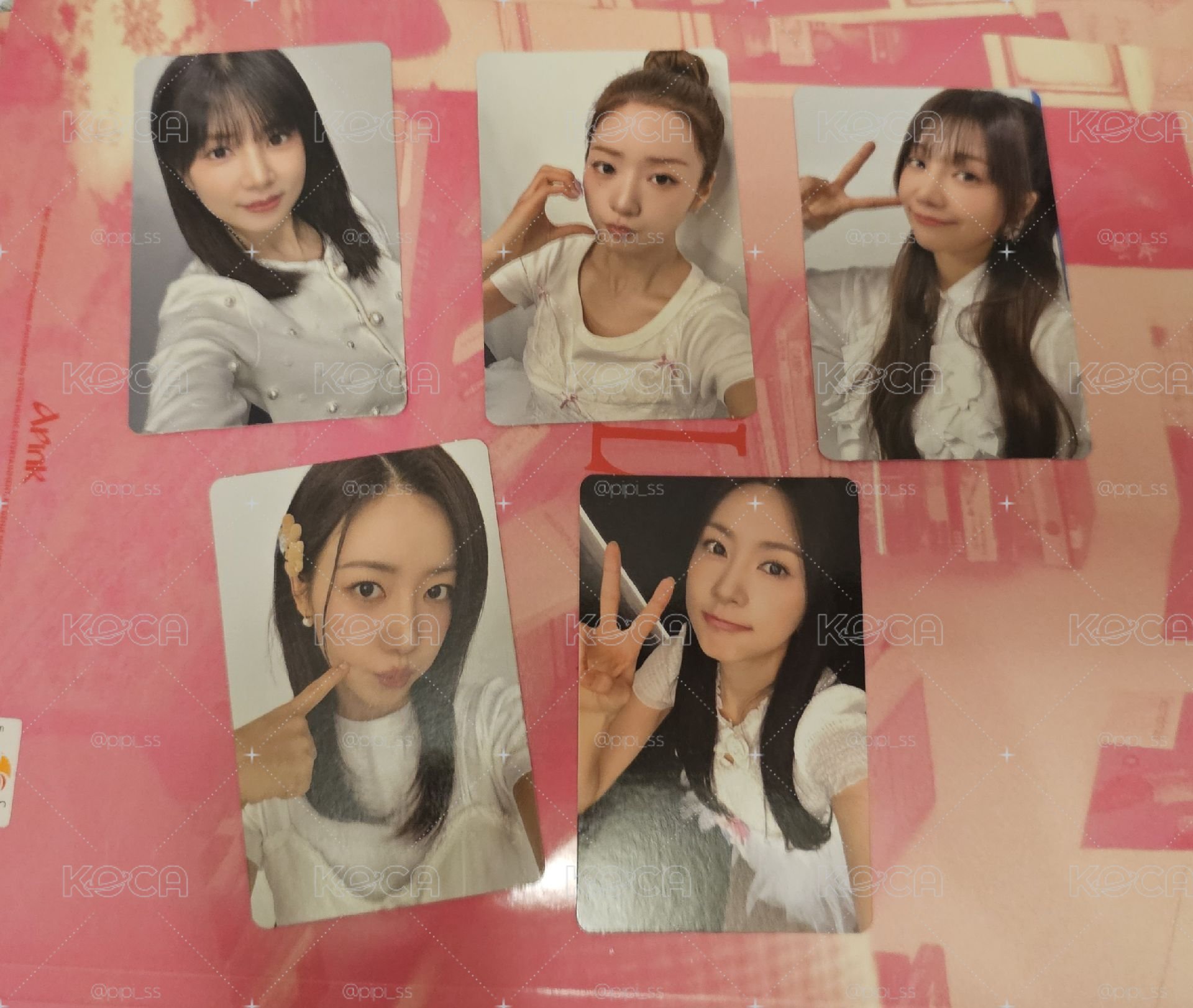Apink 8巡演唱會 首爾day2入場卡組