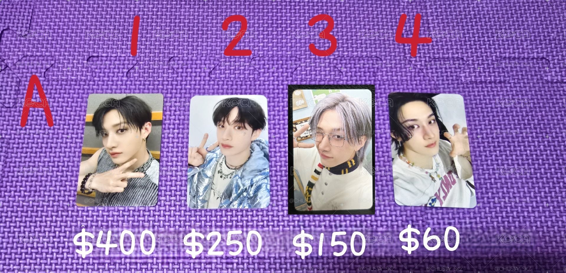 StrayKids 方燦 BangChan 小卡