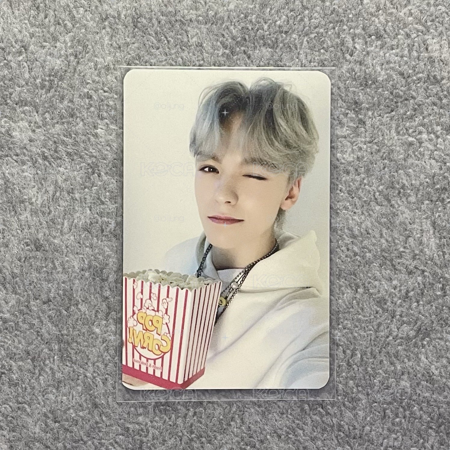 Seventeen Vernon 2020年曆小卡 爆米花率