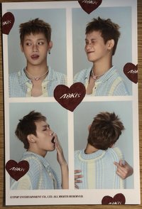 明信片 李定人生四宮格