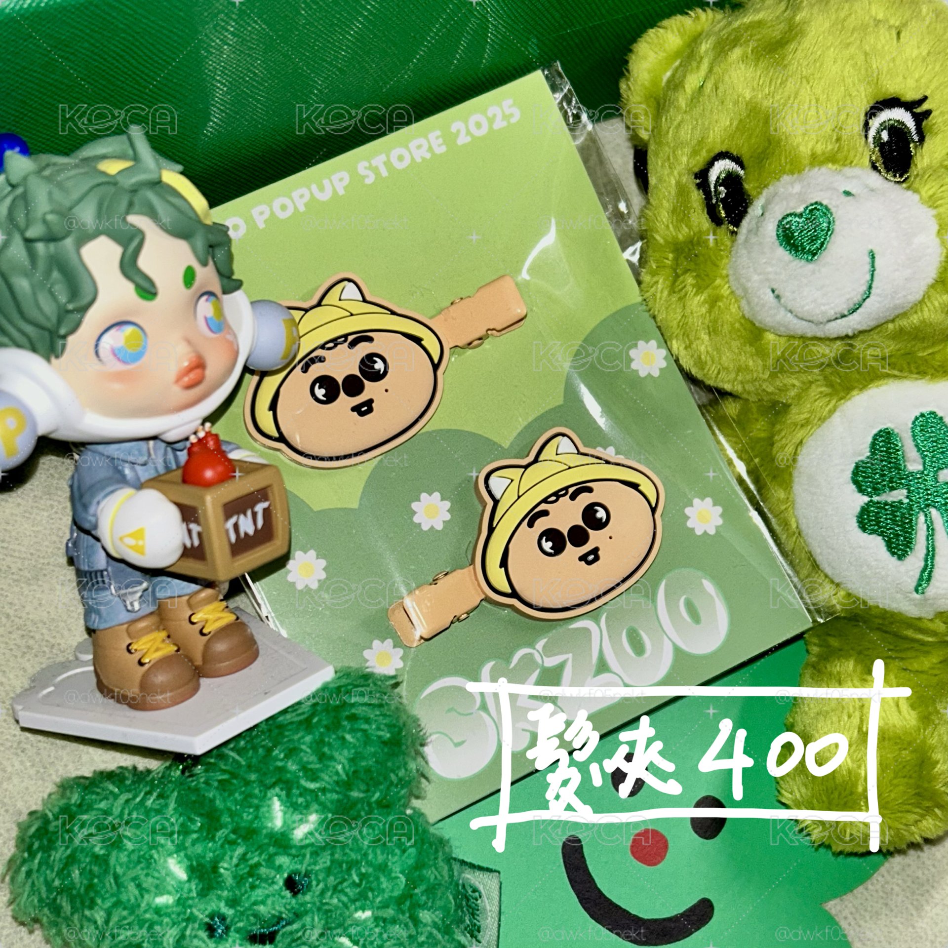 城 幼稚園髮夾