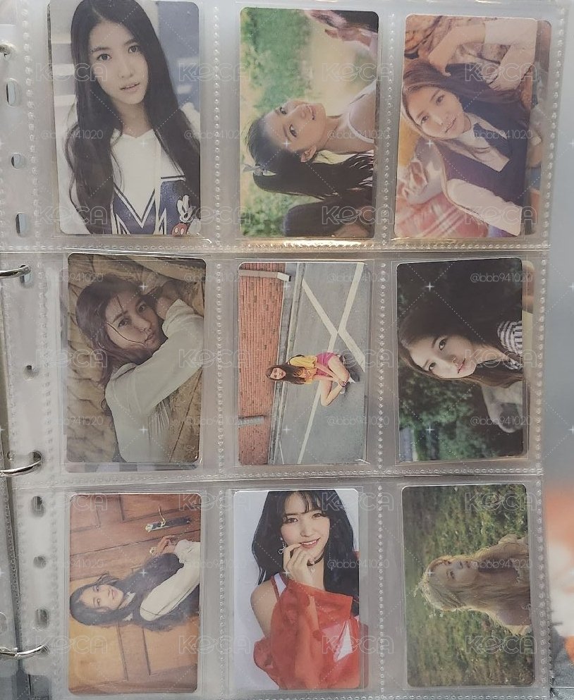 GFRIEND SOWON 智能卡九張一起標