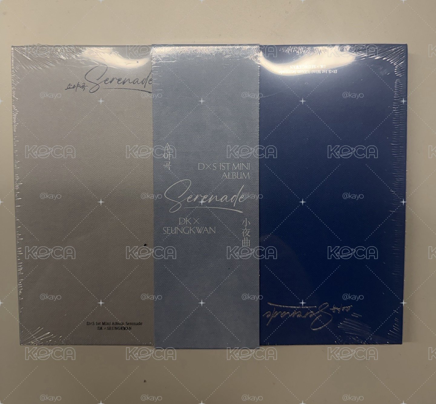 DXS 소야곡 專輯 特典