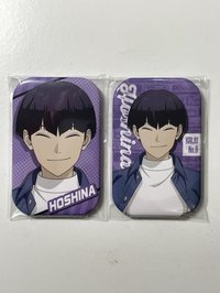 丹寧牛仔長方形徽章*2 綁*1