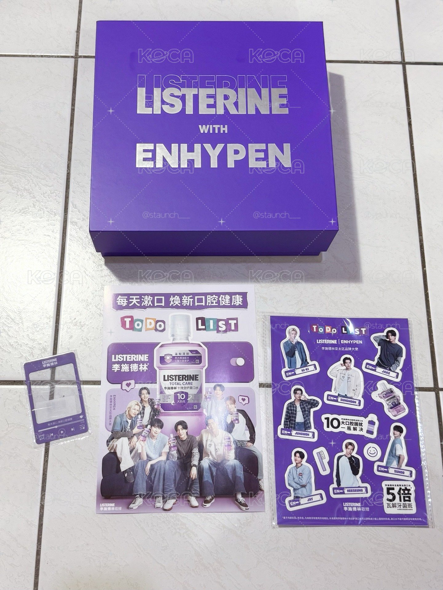 ENHYPEN 李施德霖禮盒周邊