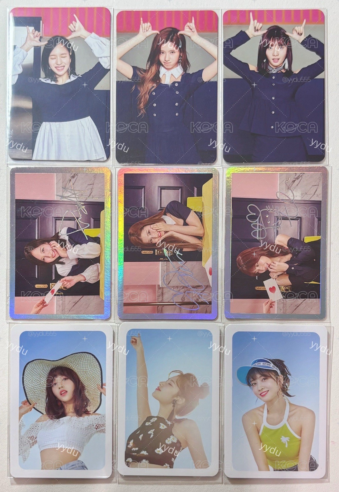 ✅現貨✅Twice Misamo Mina/Sana/Momo 三人小卡盤售