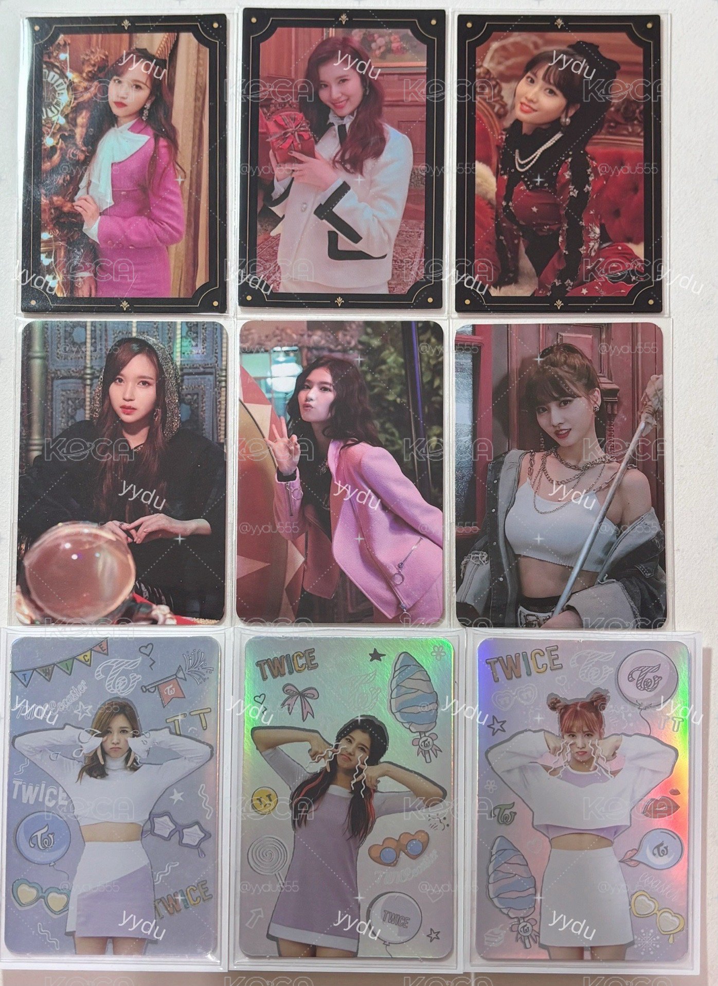 ✅現貨✅Twice Misamo Mina/Sana/Momo 三人小卡盤售