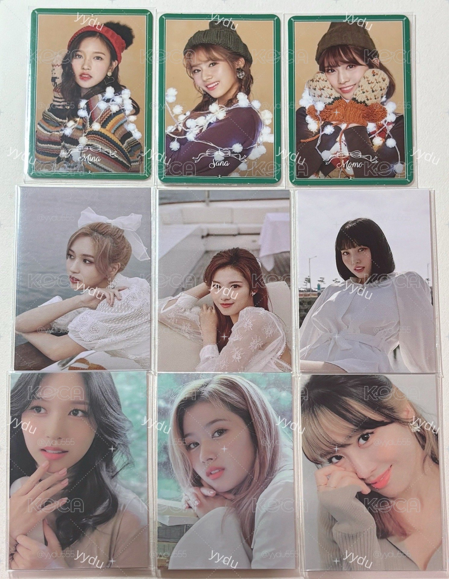 ✅現貨✅Twice Misamo Mina/Sana/Momo 三人小卡盤售