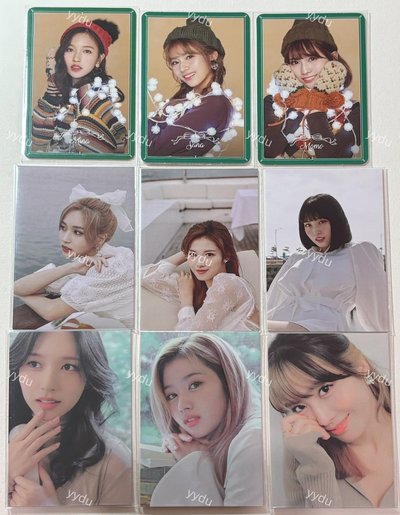 ✅現貨✅Twice Misamo Mina/Sana/Momo 三人小卡盤售