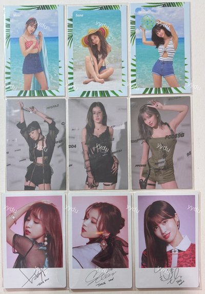 ✅現貨✅Twice Misamo Mina/Sana/Momo 三人小卡盤售