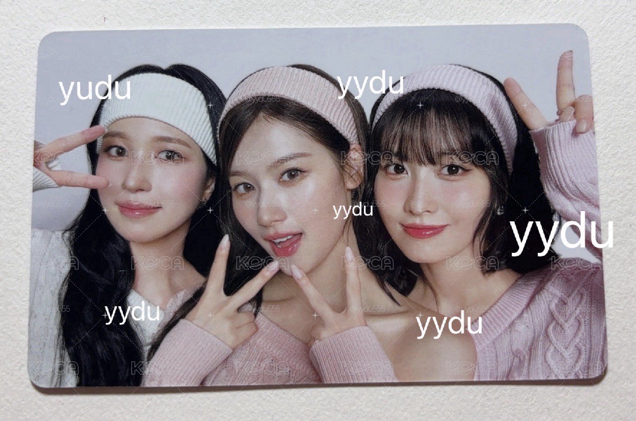 ✅現貨✅Twice Misamo Mina/Sana/Momo 三人小卡盤售