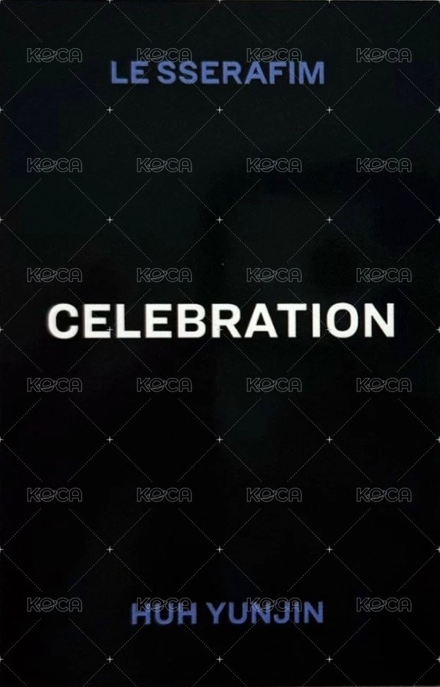 PUREFLOW celebration預錄(sbs) 打歌卡  背面