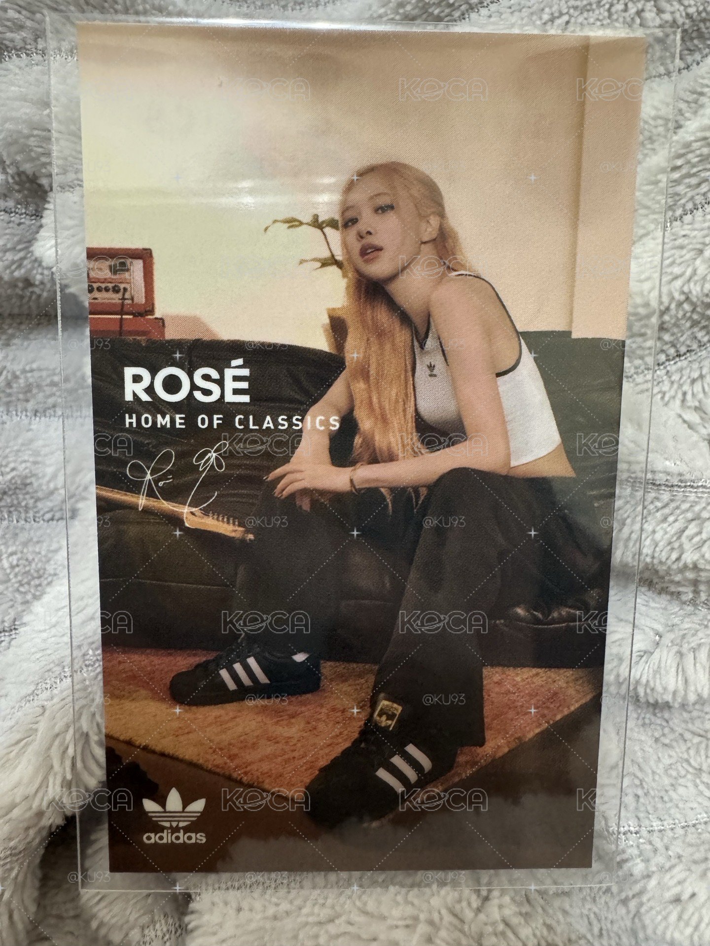 Adidas 代言卡 日本限定貼紙 肉