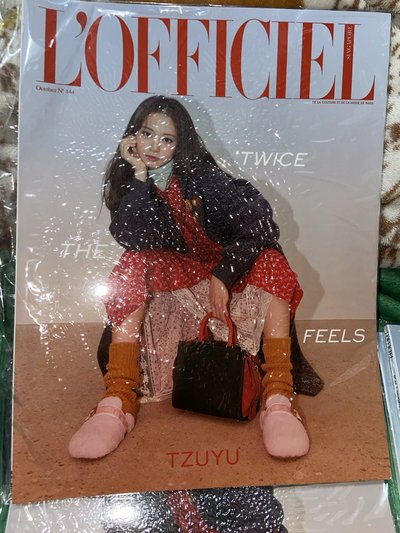 子瑜L’OFFICIEL新加坡馬來西亞封面雜誌