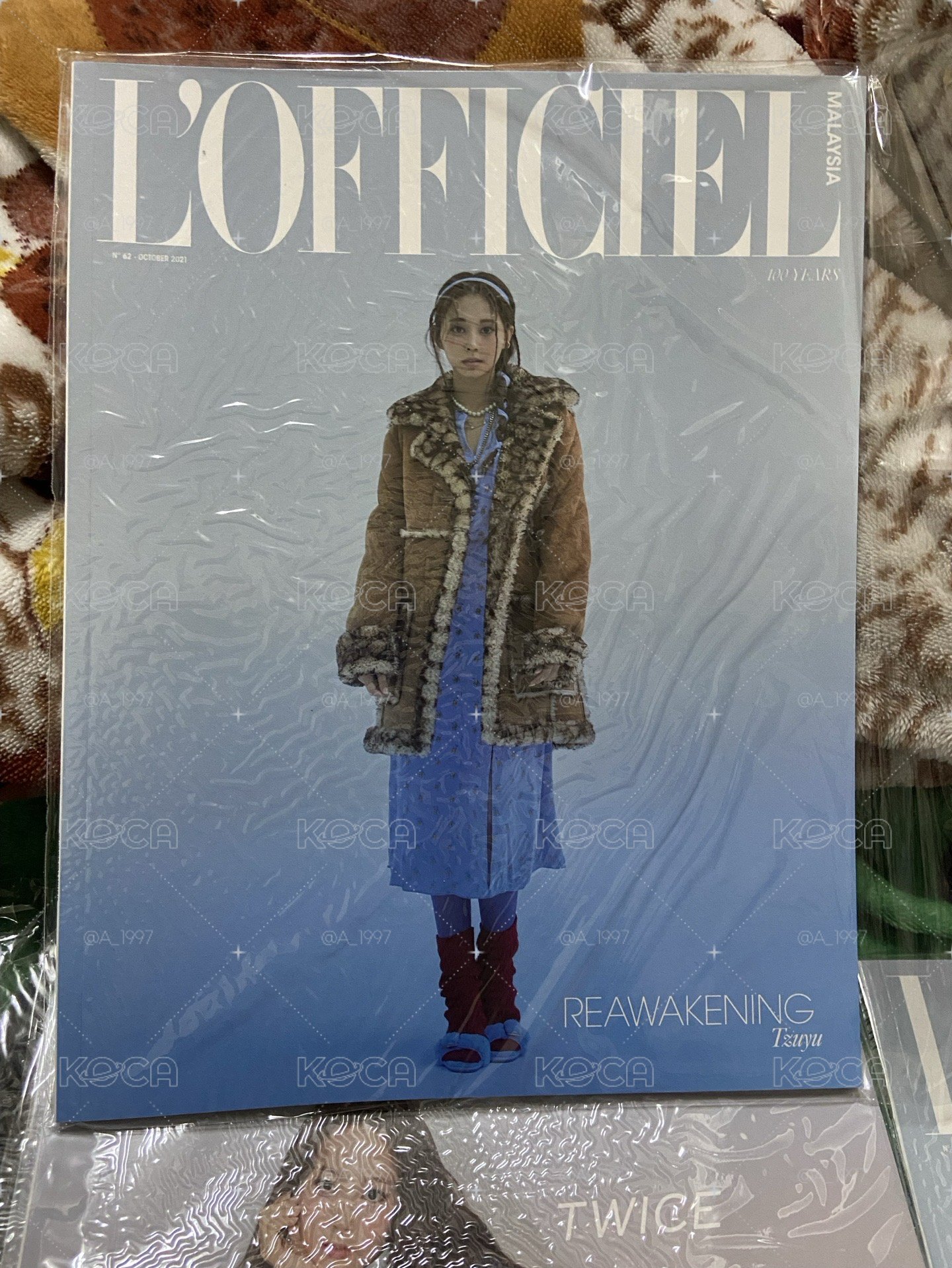 子瑜L’OFFICIEL新加坡馬來西亞封面雜誌