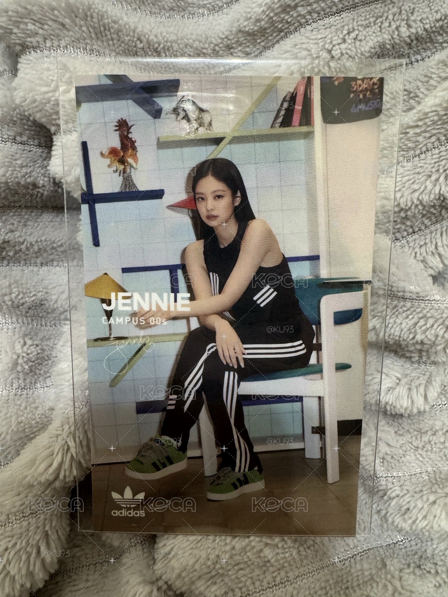 Adidas 代言卡 日本限定貼紙 妮