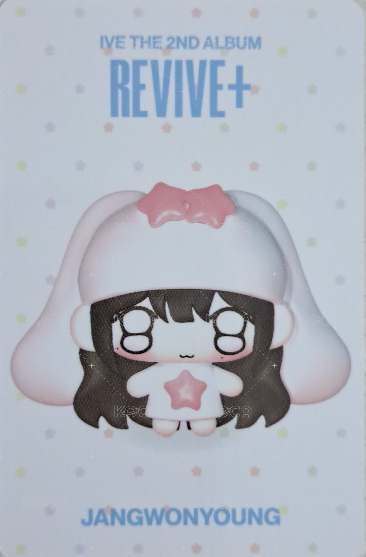 REVIVE+ 專輯卡 PETIT-IVE ver. 背面