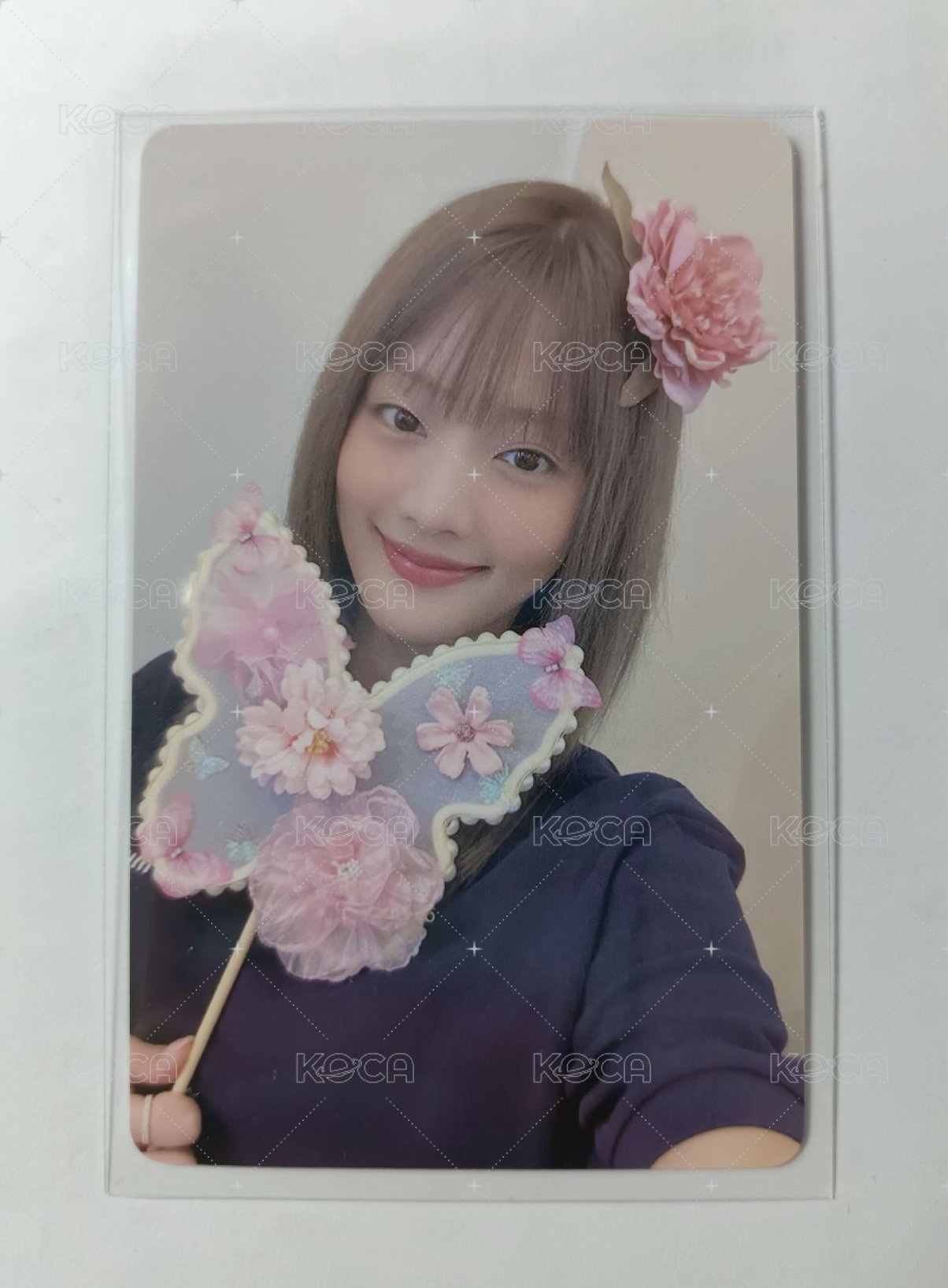 kms蝴蝶扇子
