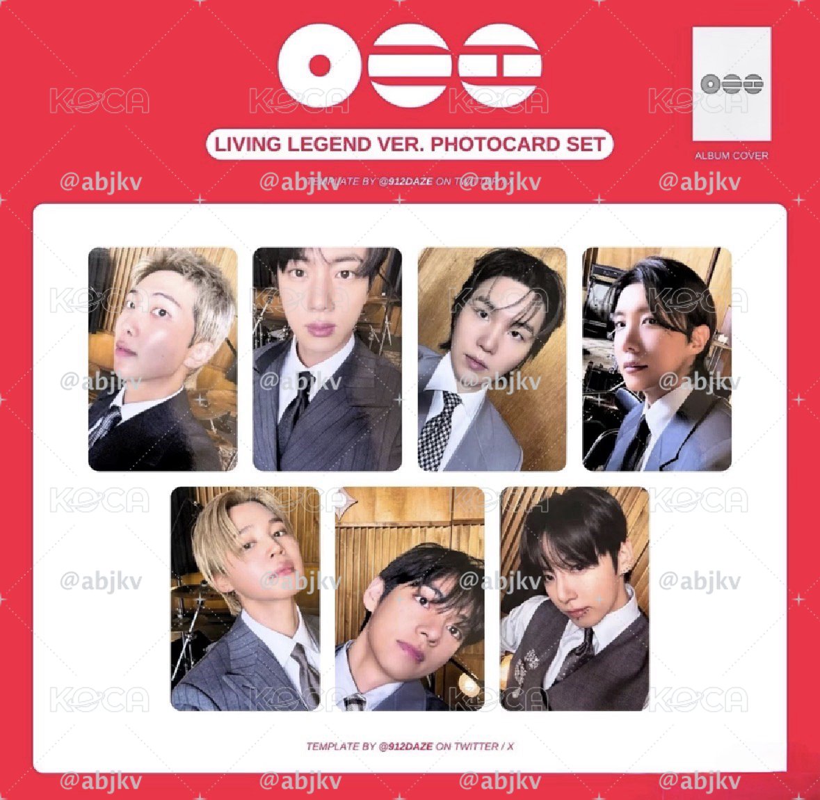 BTS Arirang Living Legend 專輯卡💥
