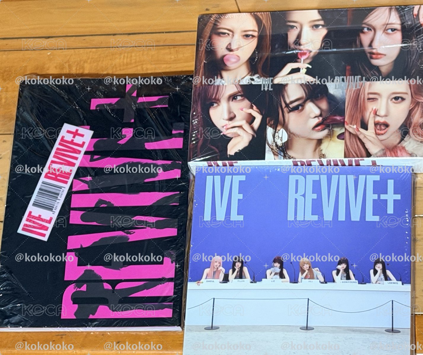 IVE REVIVE+ 未拆專 set