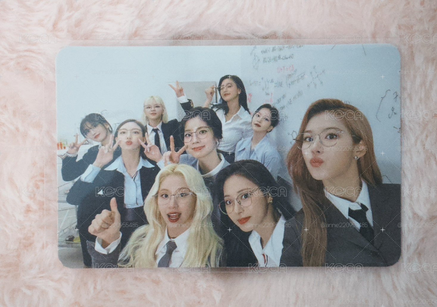 TWICE 全成員小卡區