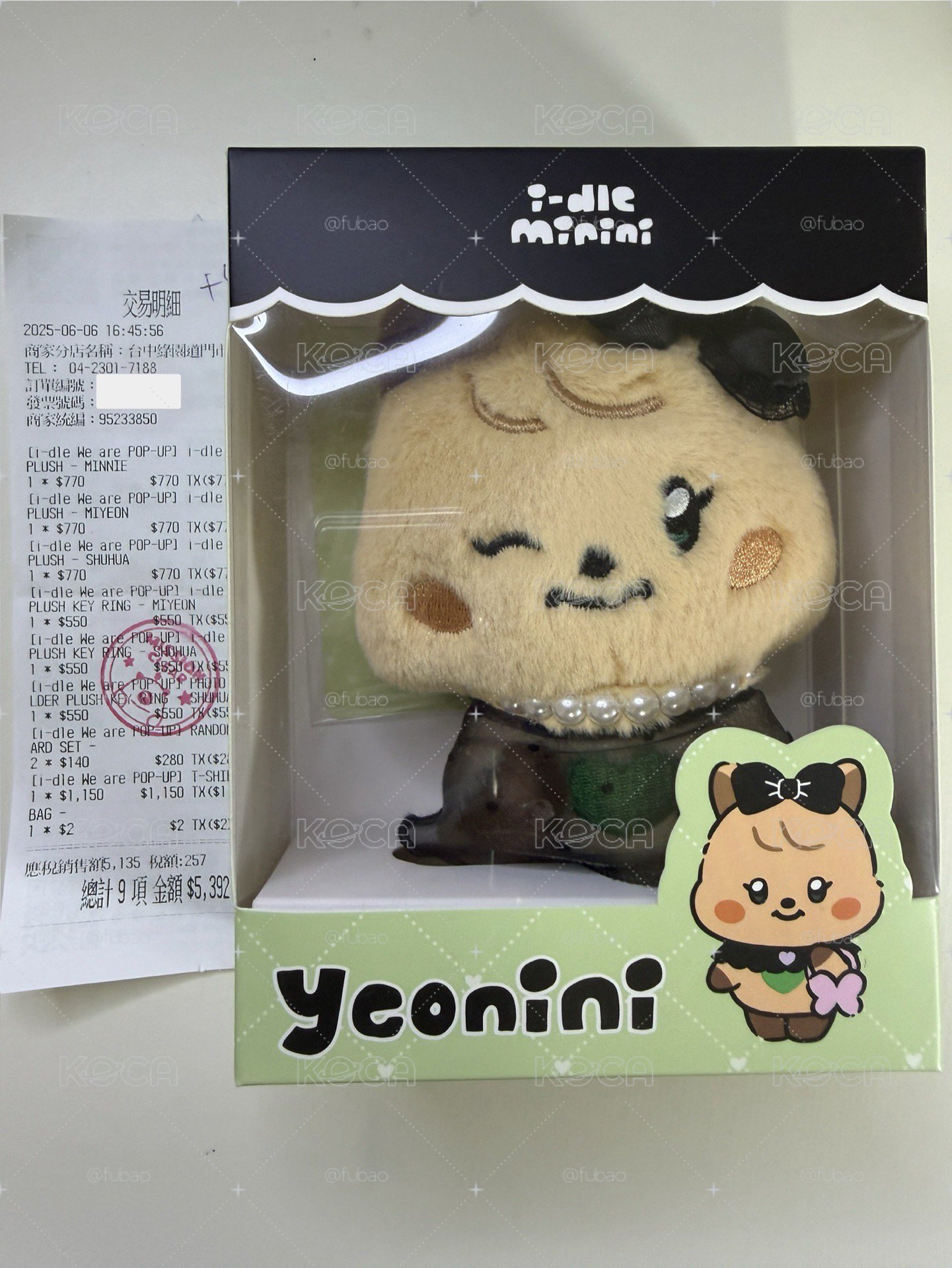 全新未拆 i-dle yeonini 麵盒娃