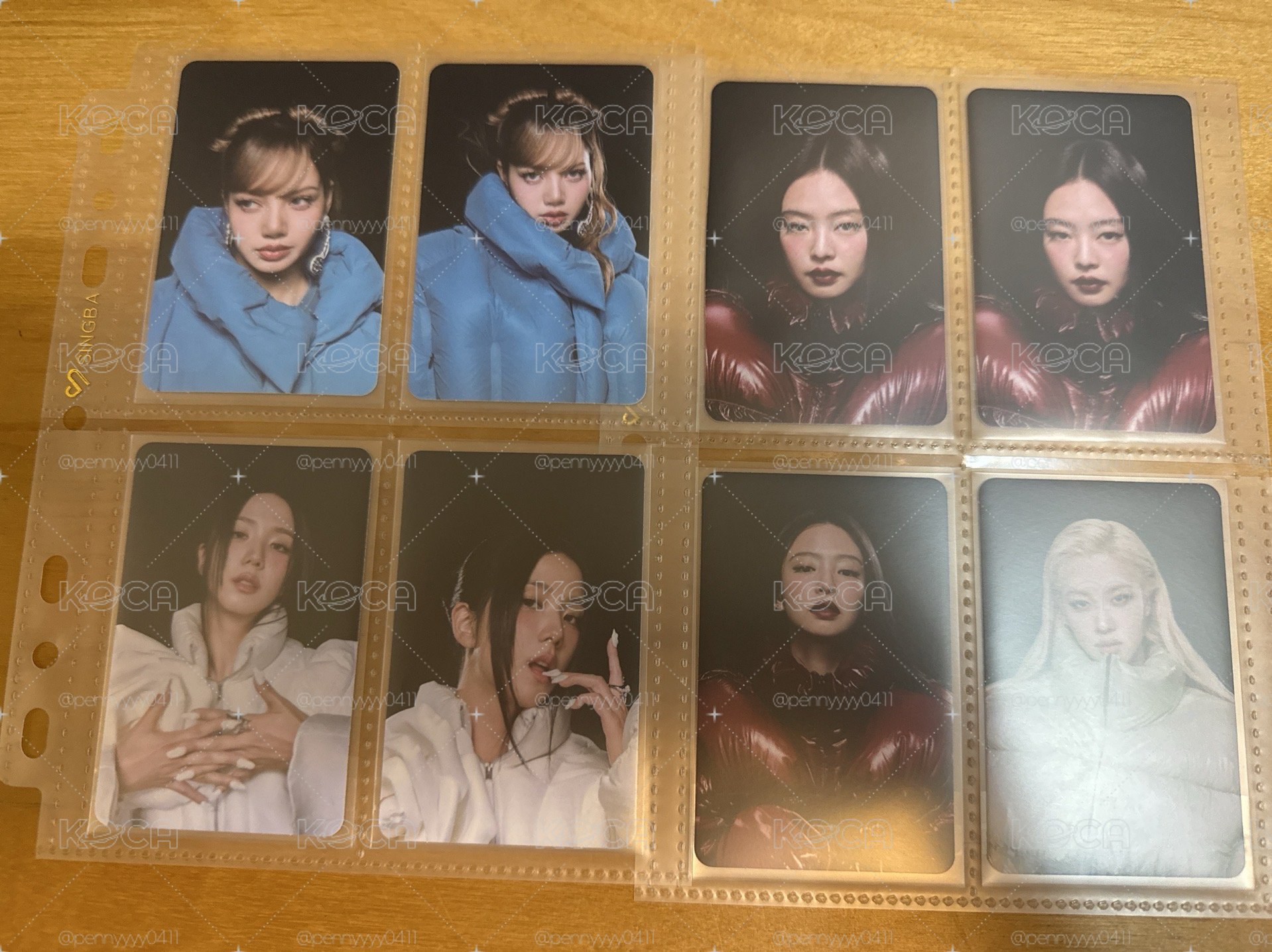  BLACKPINK  JUMP滿額卡小盤