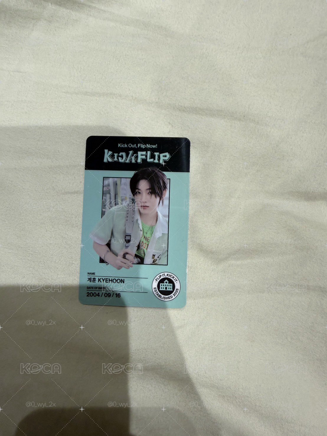 kickflip 迷二學生證