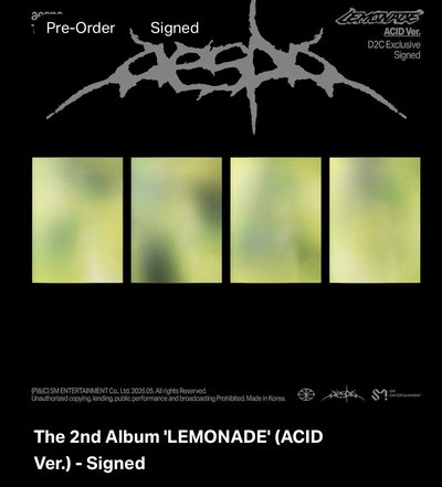 aespa 正規二 LEMONADE美網親簽代購