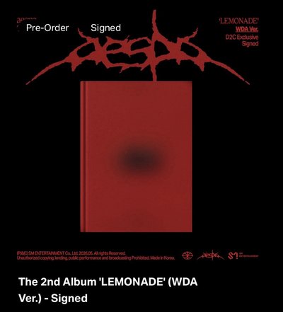 aespa 正規二 LEMONADE美網親簽代購