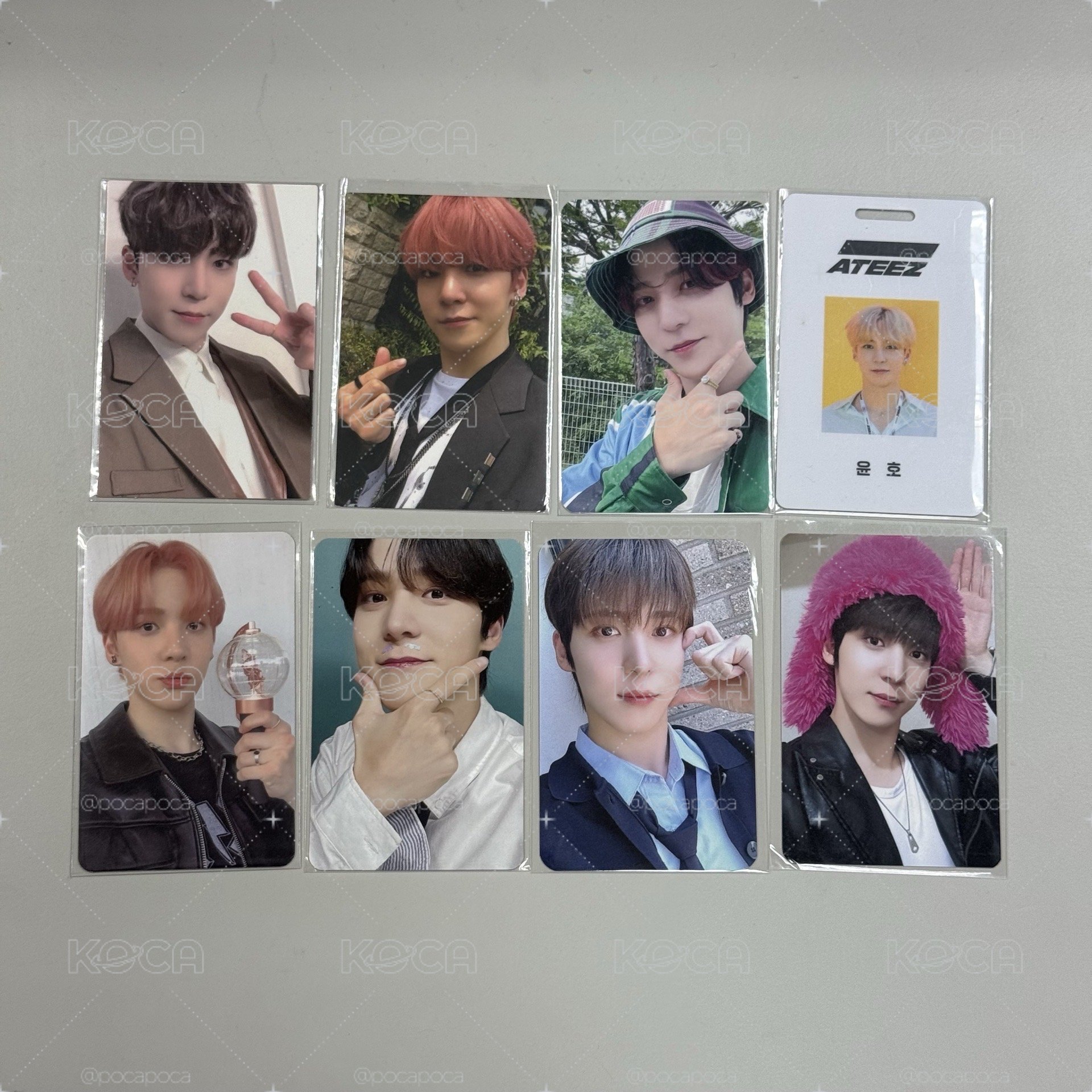 ATEEZ 潤浩 B區 小卡 單售 簽售 特典 專輯卡 
